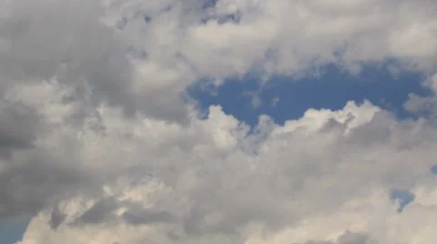 Timelapse Clouds Sun 2 Rain HD PAL Stock Footage 7761383