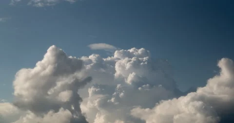 Timelapse clouds sunset Stock Footage 135017478