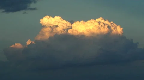 Timelapse of a clouds turbulance in colarado. Stock Footage 54728465