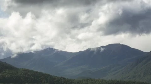 Timelapse, clouds, winds, light and mountains. 스톡 동영상 42356246