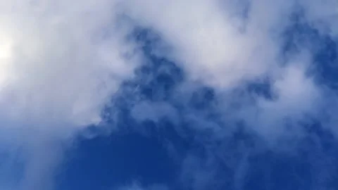 Timelapse of clouds in windy weather. Stock Footage 150234896