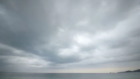 Timelapse of cloudscape Stock Footage 81314288