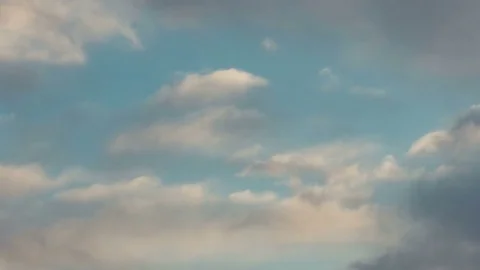 Timelapse of a cloudscape at sunrise Stock Footage 84878364