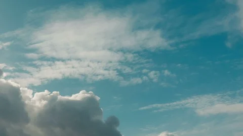 Timelapse of a cloudscape at sunrise Stock-Footage 87191624