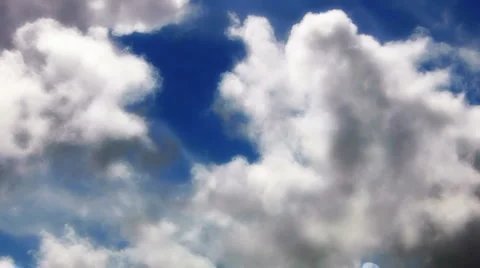 Timelapse Cloudscapes FX HSD24 VJ Loop HD720 Stock Footage