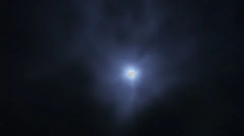 Timelapse cloudy moon Stockbeeldmateriaal 11606329