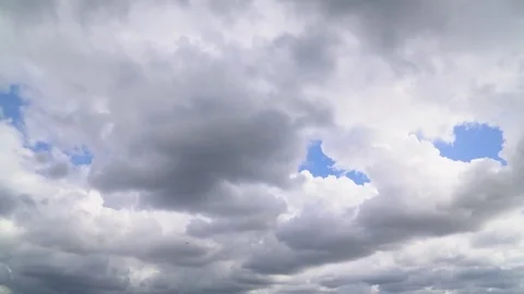 Timelapse of the cloudy sky Stock-Footage 81312142