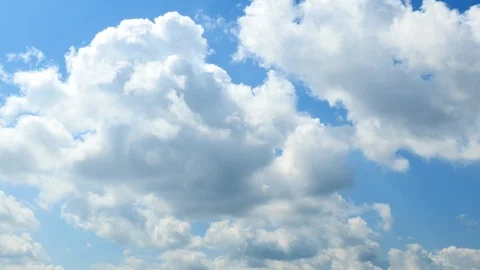 Timelapse of the cloudy sky Video stock 86271568