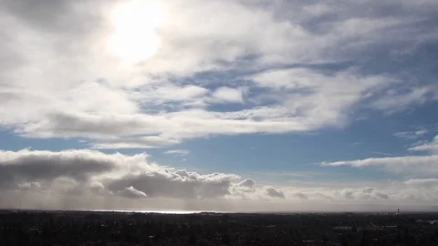 Timelapse Cloudy Sky  MVI 0124 Video stock 101494351