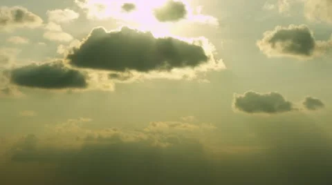 Timelapse cloudy sunset Vídeo Stock 11579719