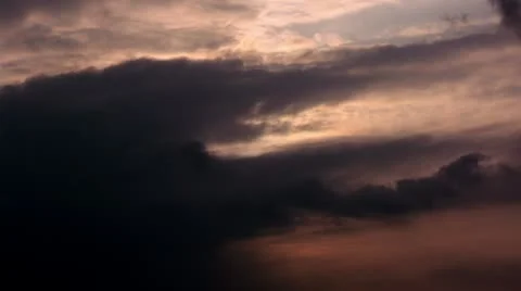 Timelapse cloudy sunset 스톡 동영상 11579950