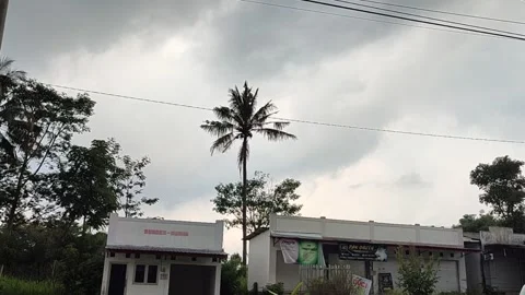 Timelapse cloudy weather Stock Footage 219558751