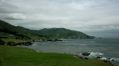 Timelapse coastal landscape Stockbeeldmateriaal 11606683