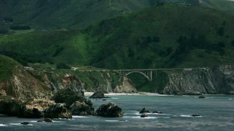 Timelapse coastal landscape Video stock 11606689