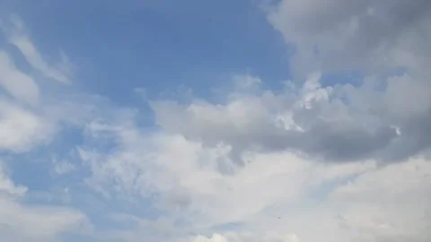 Timelapse collection of dark clouds moving during the day Stock Footage 212426467