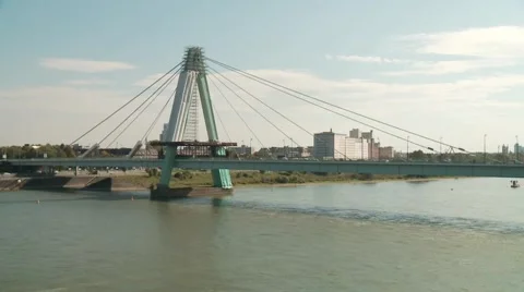 Timelapse: Cologne, Rhine Stock Footage 885536