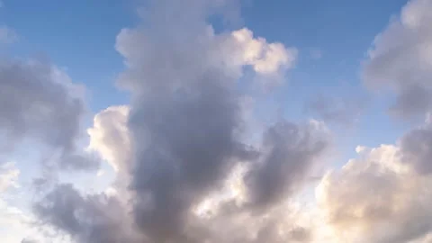 Timelapse colorful dark clouds in sunset day to night 4-K Time Lapse Cloudscape Stock Footage 150603772