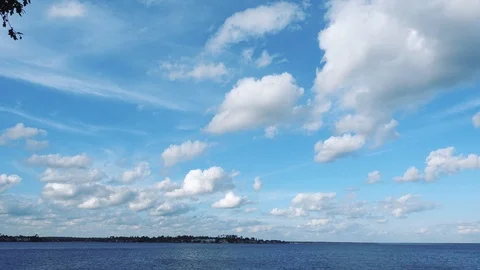 Timelapse conroe clouds Stock Footage 86924944