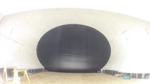 Timelapse construction of an outside structure Stock Footage 61020032