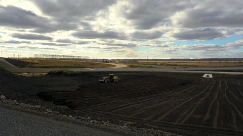 Timelapse of the construction of roads and highways. 스톡 동영상 100029289