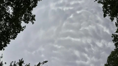 Timelapse of cool looking clouds in Arlington Texas Stock Footage 273889694