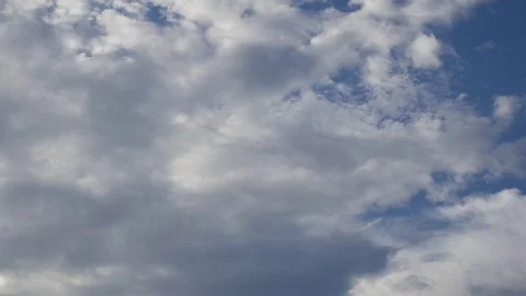 Timelapse cound on sky Stock Footage 78166723