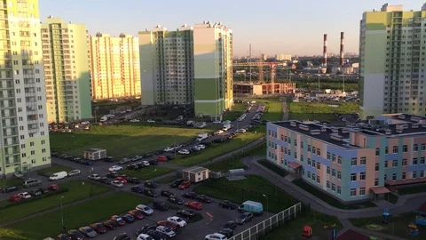 Timelapse courtyard Stock Footage 109175950
