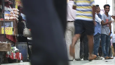 Timelapse Crowd Stock Footage 113079836