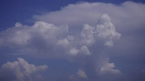 Timelapse of Cumulonimbus Clouds Development Stock Footage 336633324