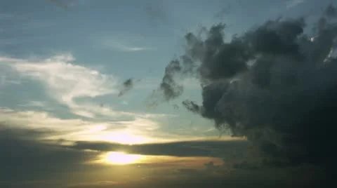 Timelapse cumulonimbus clouds 動画素材 11580233