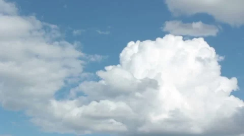 Timelapse of cumulus clouds Video stock 8601402