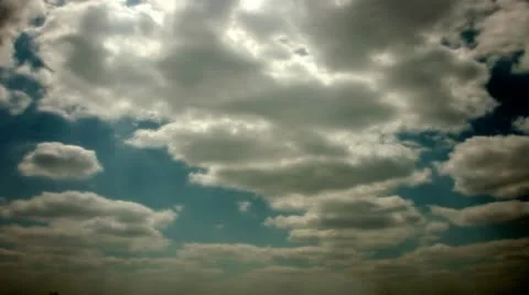 Timelapse cumulus clouds Vídeo Stock 11539218