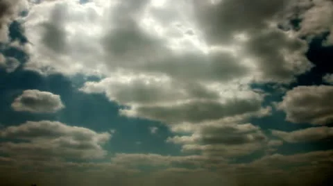 Timelapse cumulus clouds Vídeo Stock 11539248