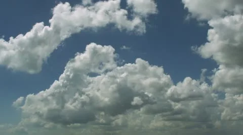 Timelapse cumulus clouds Vídeo Stock 11598644