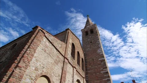 Timelapse - Curch, clouds and weddings Stock Footage 81310379