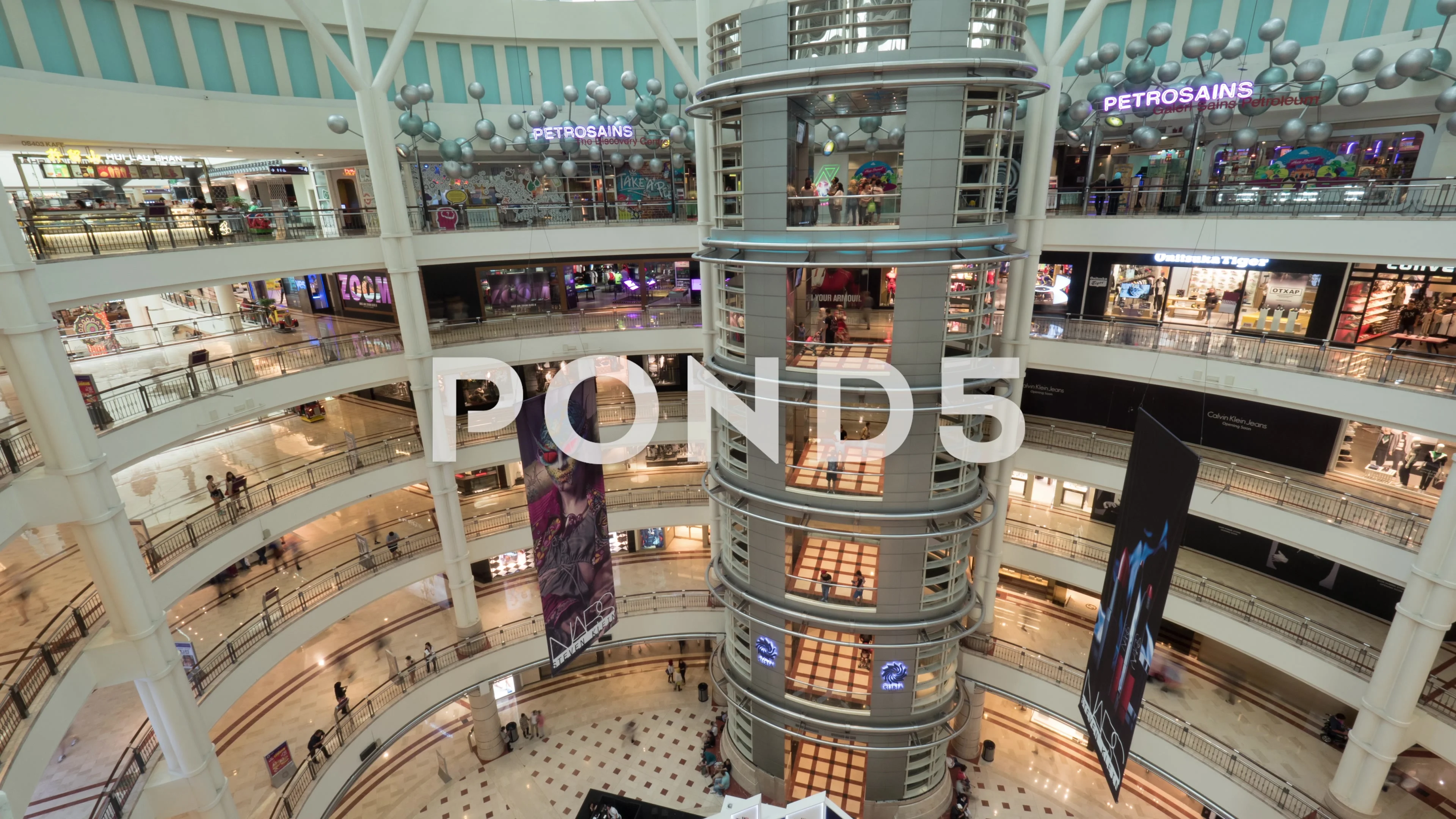 Suria Klcc Mall Stock Footage ~ Royalty 