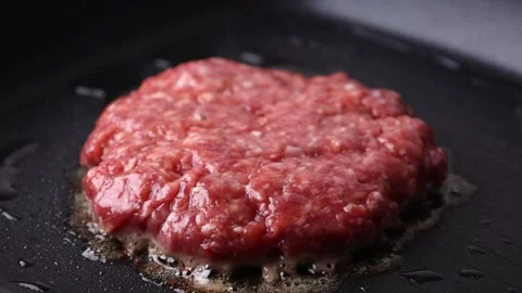 Timelapse the cutlet is fried Stock Footage 176390176