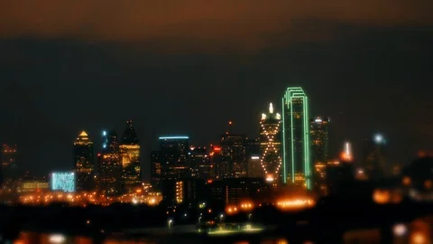 Timelapse dallas storm Stock Footage 86880251