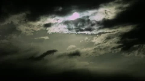 Timelapse dark clouds Stock-Footage 11597193
