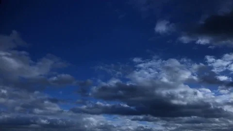 Timelapse of dark clouds Stock Footage 82683651
