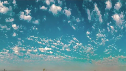 TIMELAPSE Dark sky cloudy background Slow motion epic storm. Stock Footage 224236117