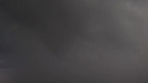 Timelapse of dark storm clouds make the sky in black. Rain is coming soon. Stock Footage 184430973