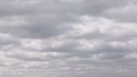 Timelapse Dark Thick Storm Clouds Moving Fast L-R Stock Footage 236102487