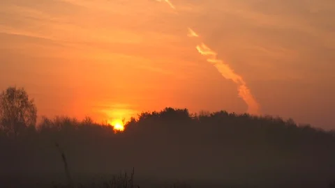 Timelapse  of   dawn sky Vidéo 103662889