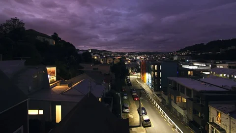 Timelapse Day-to-Night 스톡 동영상 129799584