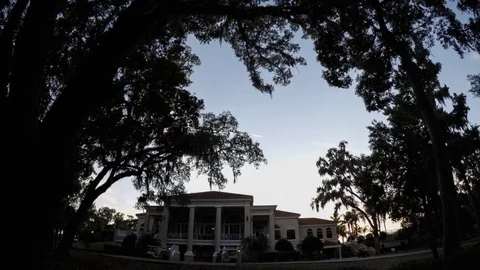 Timelapse day to night home Stock Footage 78678447