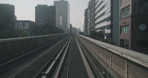 Timelapse Day shot of Metro Stock Footage 89902140