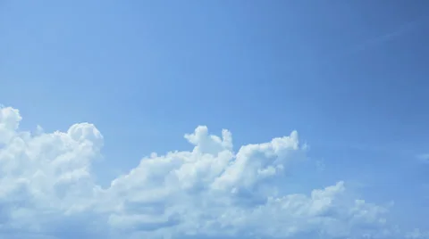 Timelapse. day sky with cumulus clouds Video stock 25126208