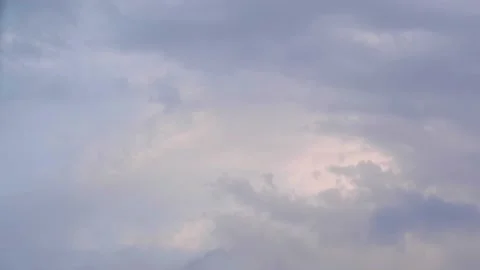 Timelapse of dense clouds in the sky Stock Footage 159586547