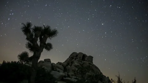 Timelapse of desert Stockbeeldmateriaal 251841249